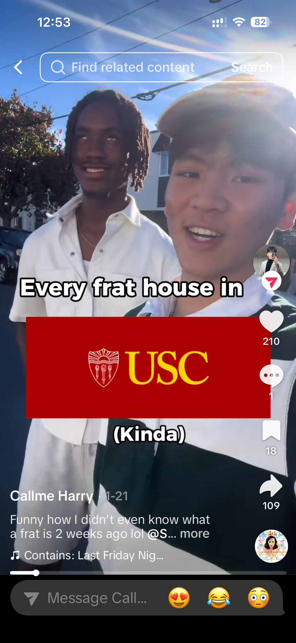 Exploring frat houses in USC