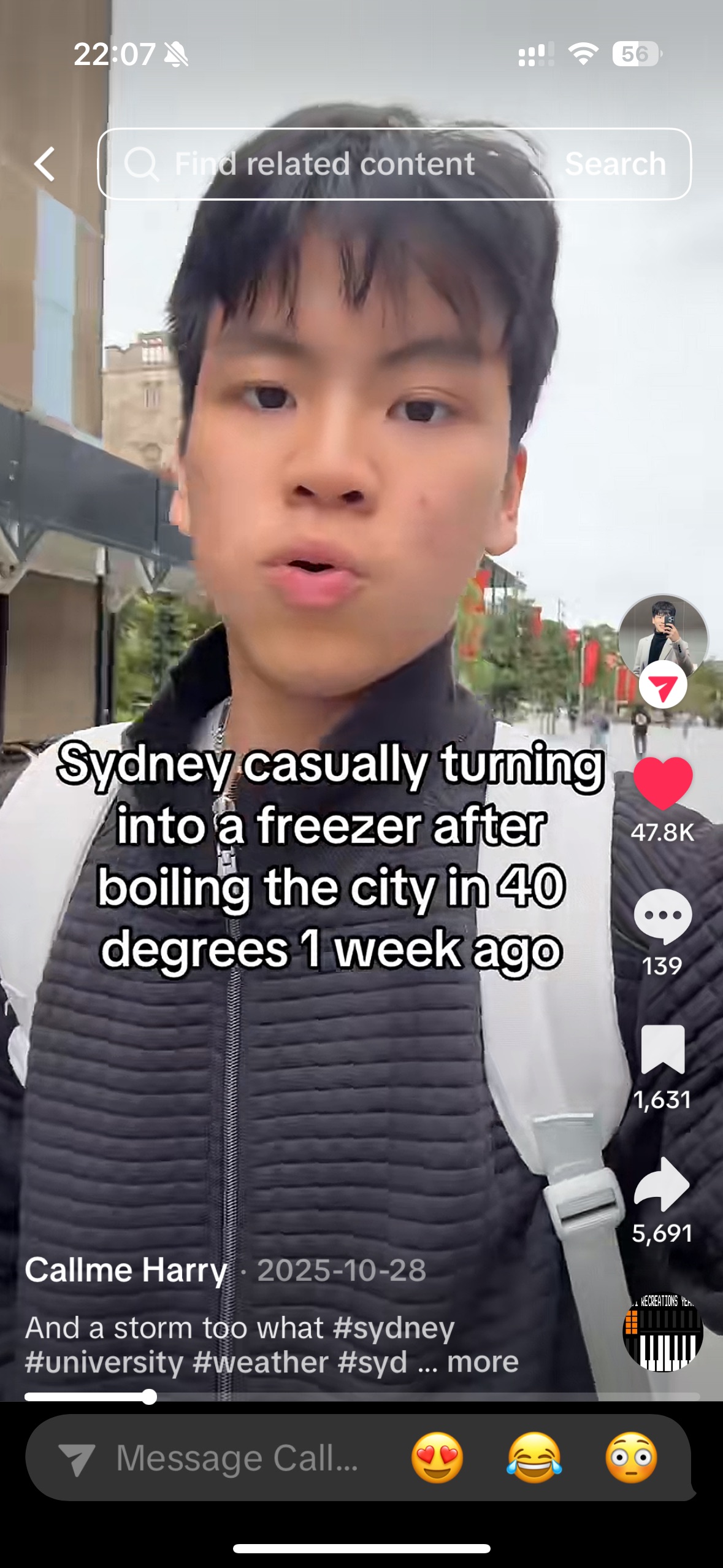 Average Sydney-er experience