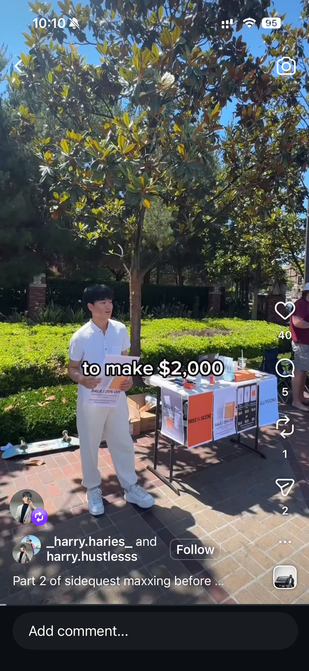 Making $2000 in 2 days (P2)